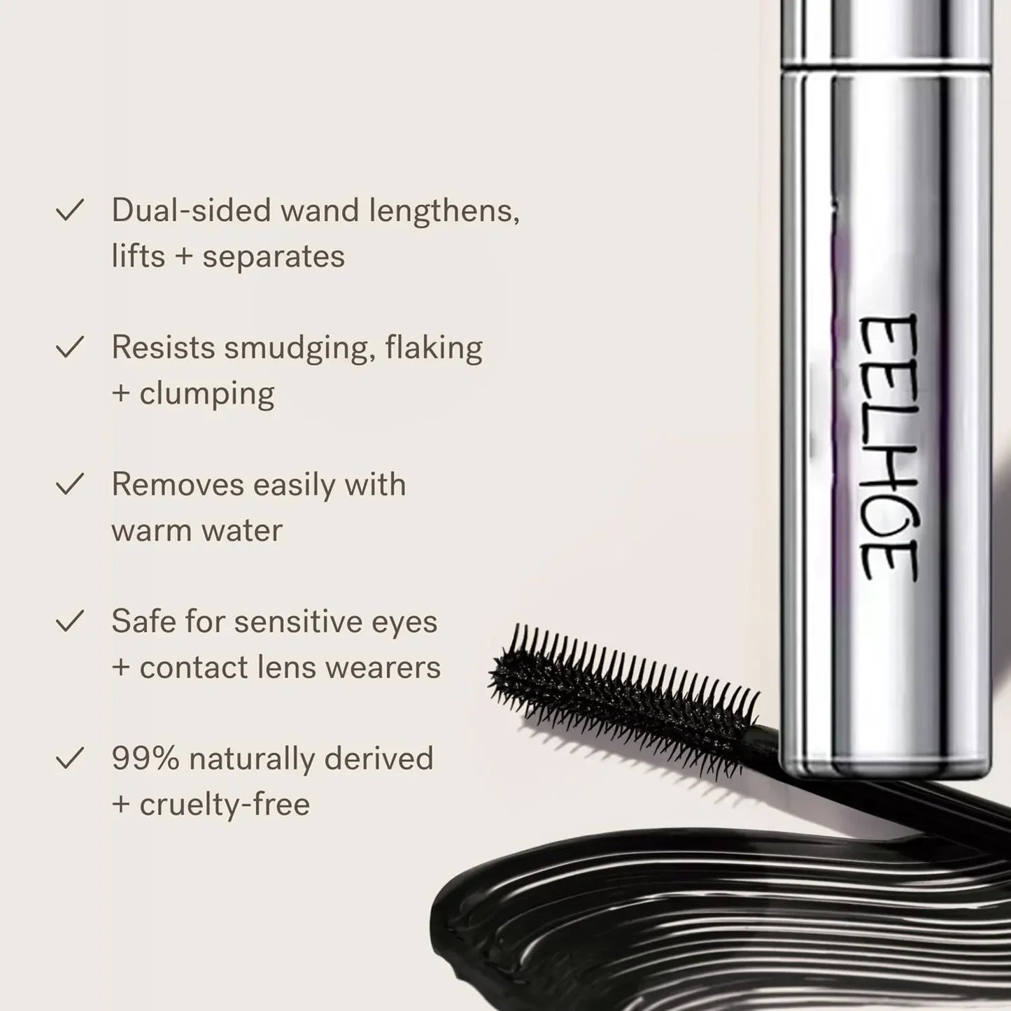 Mascara Waterproof Makeup Products Lengthening Lash