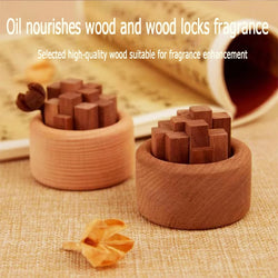 Essential oil diffuser home perfume diffuser Expander Beech Wood reed diffuser bottle  Eco-Friendly Fireless Aroma Aromatherapy