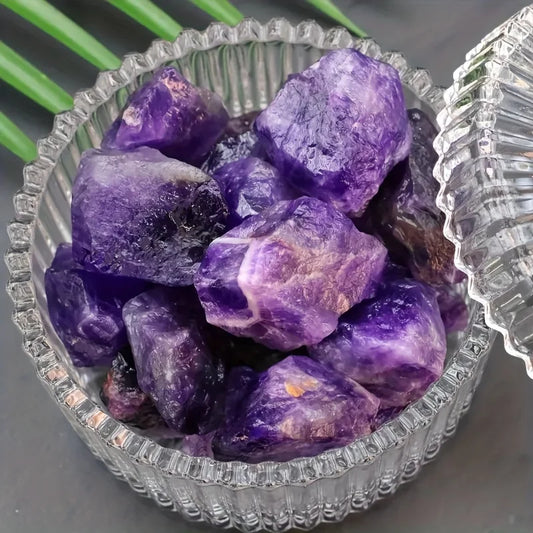 Natural Amethyst Rough Gemstone for Home Decor, Aromatherapy, and Aquariums