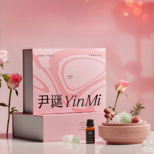 Non-fire Essential Oil Crystal Diffuser Stone Advanced Birthday Gift Home Creative Indoor Lasting Fragrance Aroma Stone Diffuser