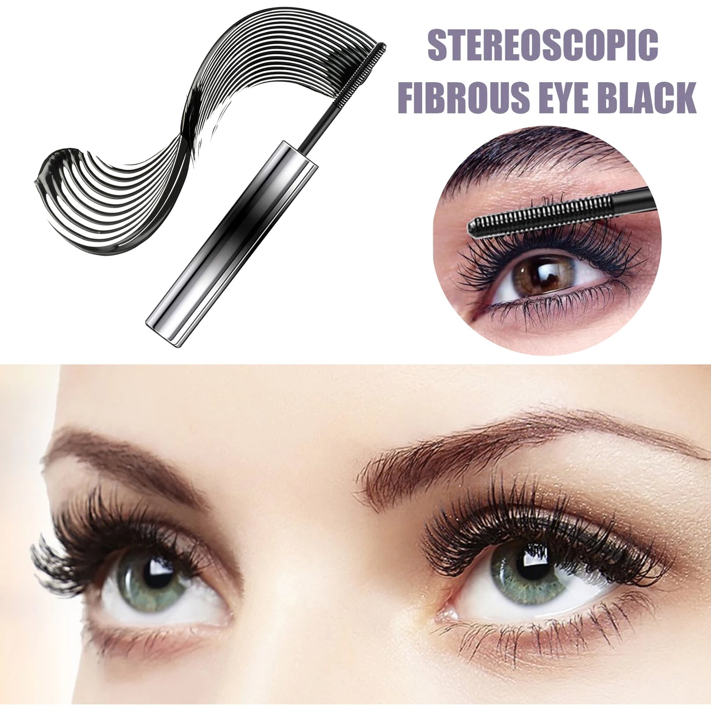 Waterproof Mascara Lengthening Black