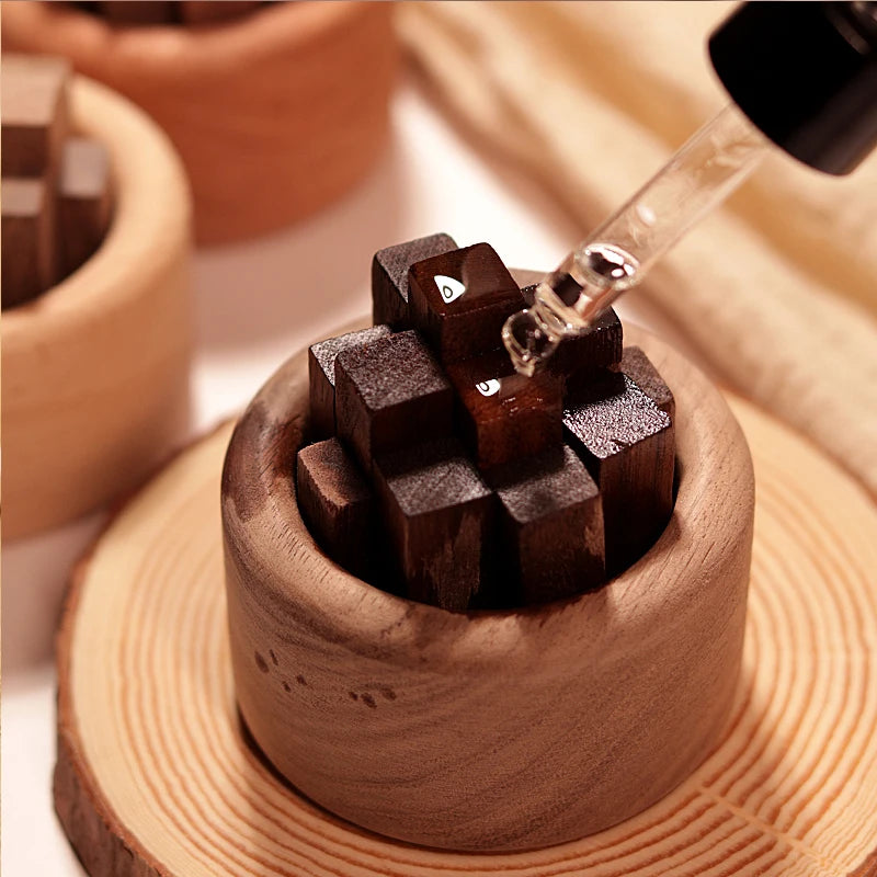 Essential oil diffuser home perfume diffuser Expander Beech Wood reed diffuser bottle  Eco-Friendly Fireless Aroma Aromatherapy
