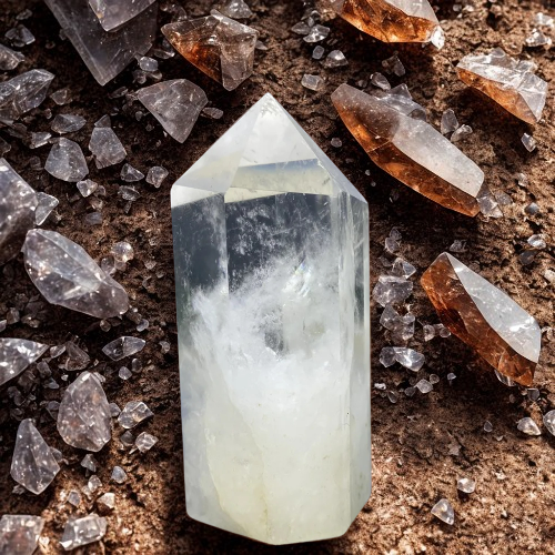 Natural  White Crystal